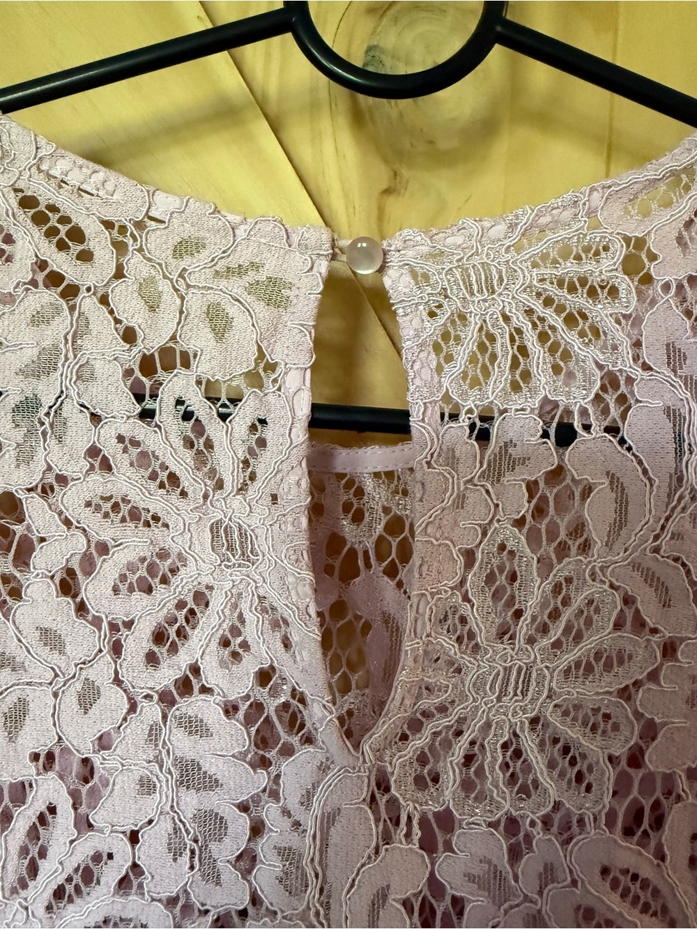 Nanette Lepore Pink Lace Bell-Sleeve Mini Dress - Picture 6 of 12